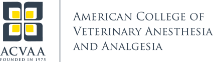 American College of Veterinary Anesthesia and Analgesia Logo